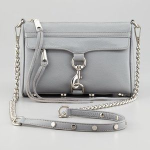 Rebecca Minkoff Mini M.A.C. Crossbody Bag in Gray